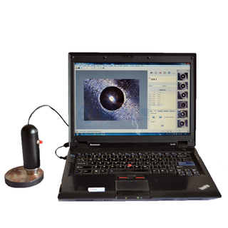 Software de análisis y medición de sangría Brinell con cámara portátil