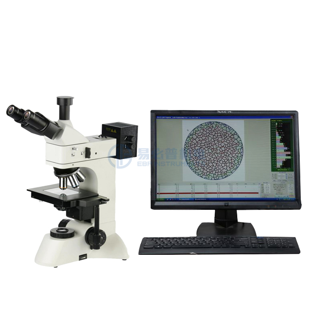 Microscopio metalúrgico óptico digital Microscopía de campo oscuro brillante